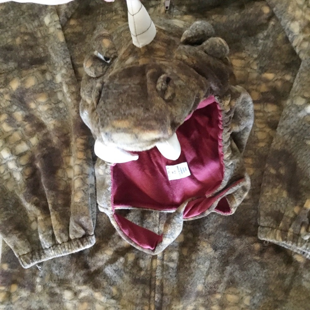 The Children's Place Dinosaur Halloween Costume 7/8 Kids Boys Girls - Picture 3 of 3